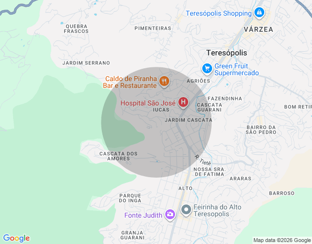Imóvel no mapa