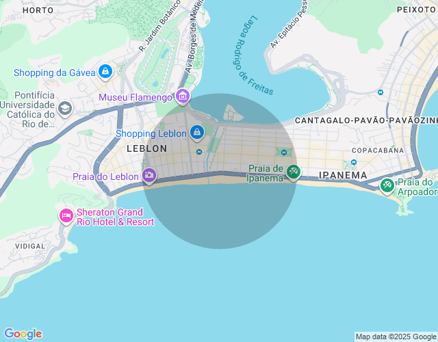 Imóvel no mapa