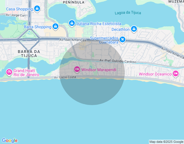 Imóvel no mapa