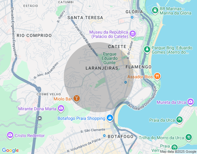 Imóvel no mapa