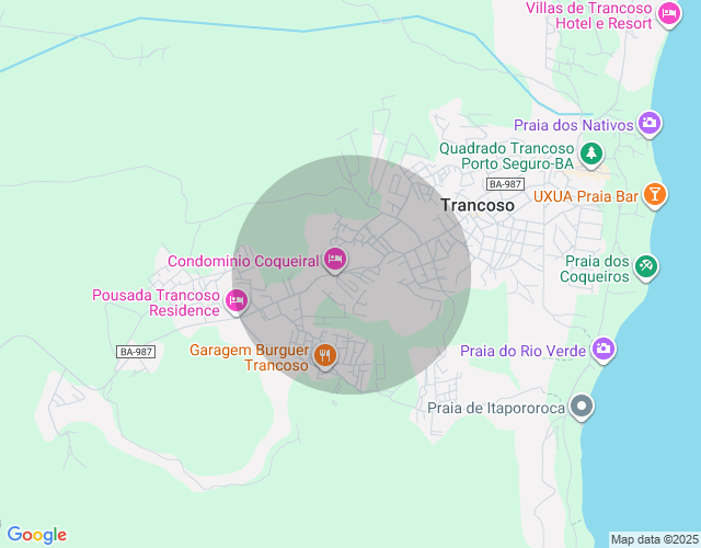 Imóvel no mapa