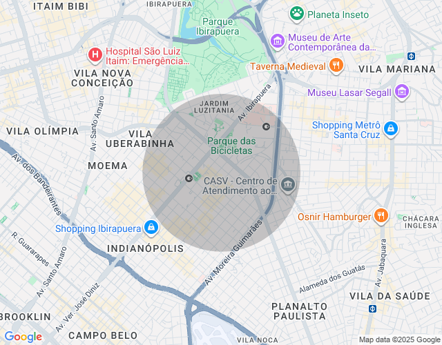 Imóvel no mapa