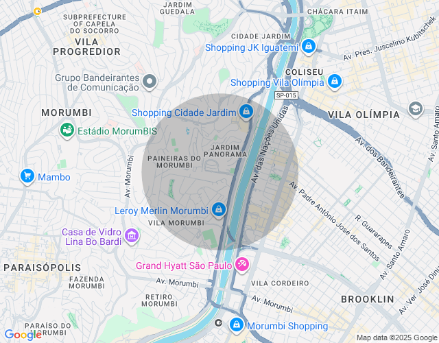 Imóvel no mapa