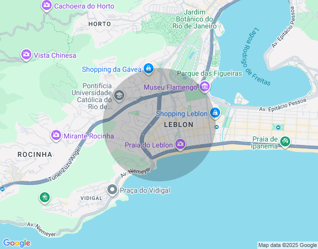 Imóvel no mapa