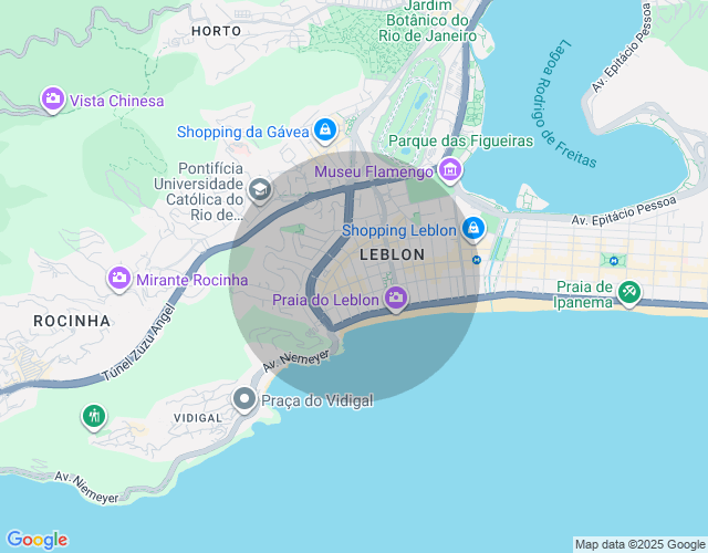 Imóvel no mapa
