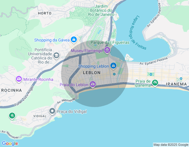Imóvel no mapa