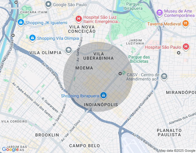 Imóvel no mapa