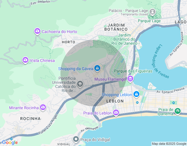 Imóvel no mapa