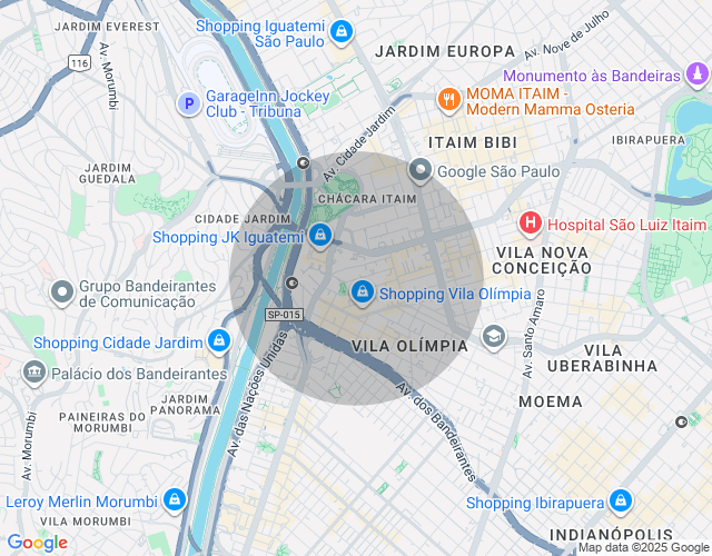 Imóvel no mapa