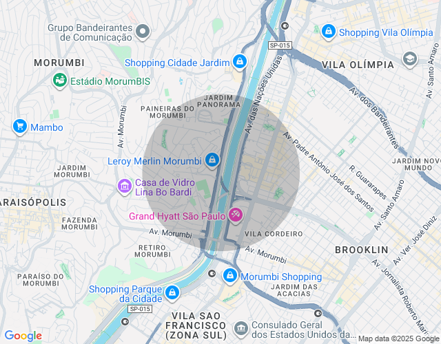 Imóvel no mapa