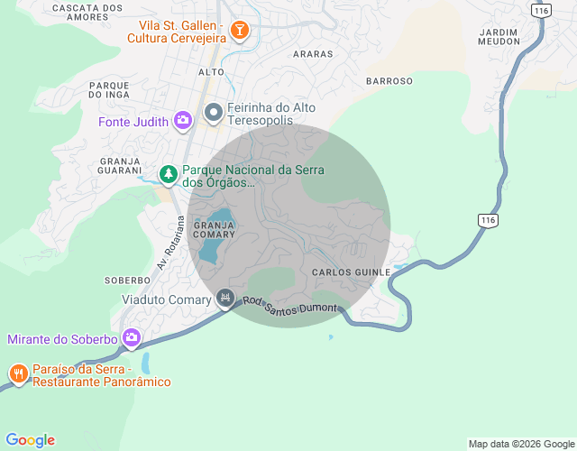 Imóvel no mapa