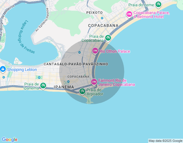 Imóvel no mapa