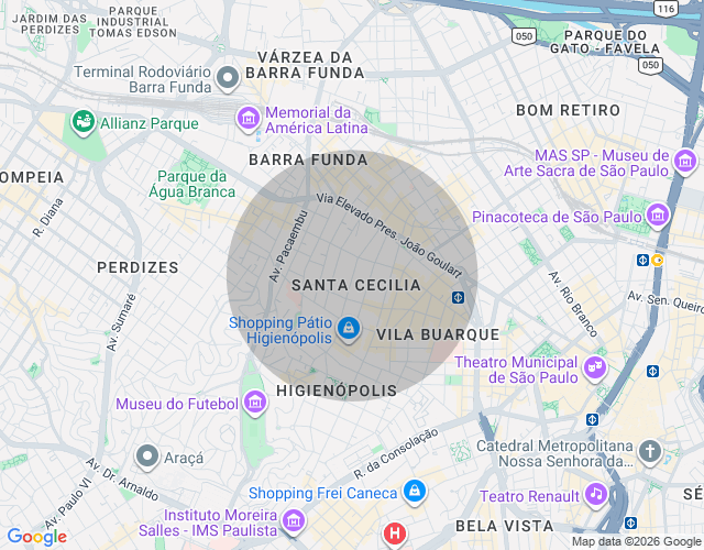 Imóvel no mapa