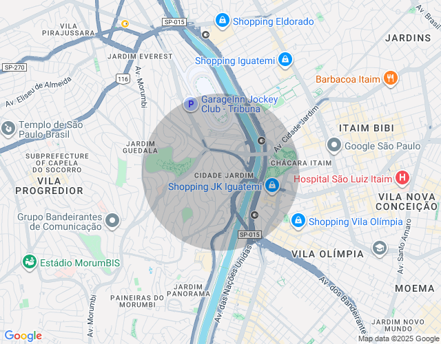 Imóvel no mapa