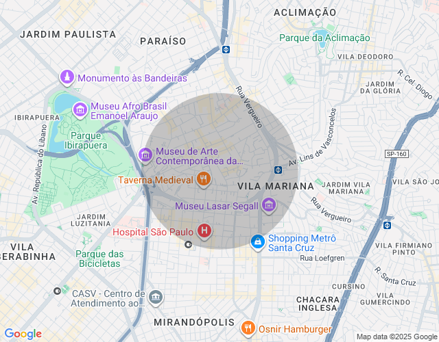 Imóvel no mapa