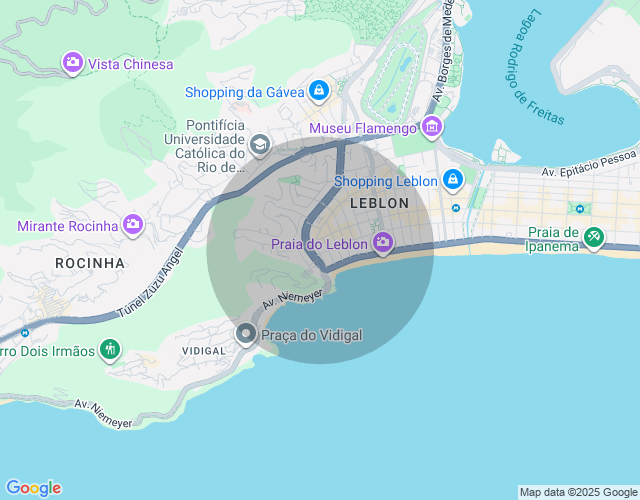 Imóvel no mapa