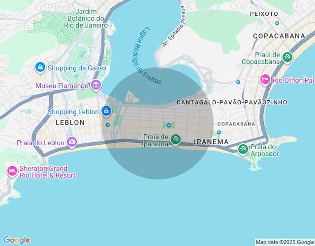 Imóvel no mapa