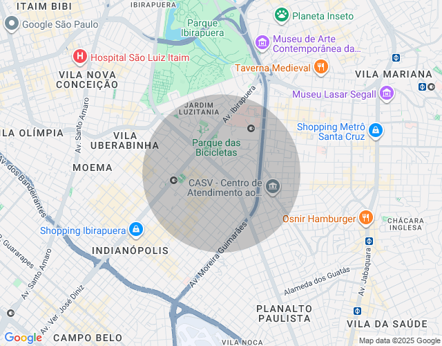 Imóvel no mapa