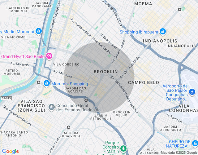 Imóvel no mapa