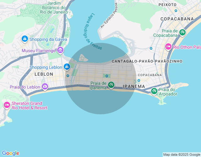 Imóvel no mapa