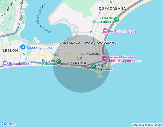 Imóvel no mapa