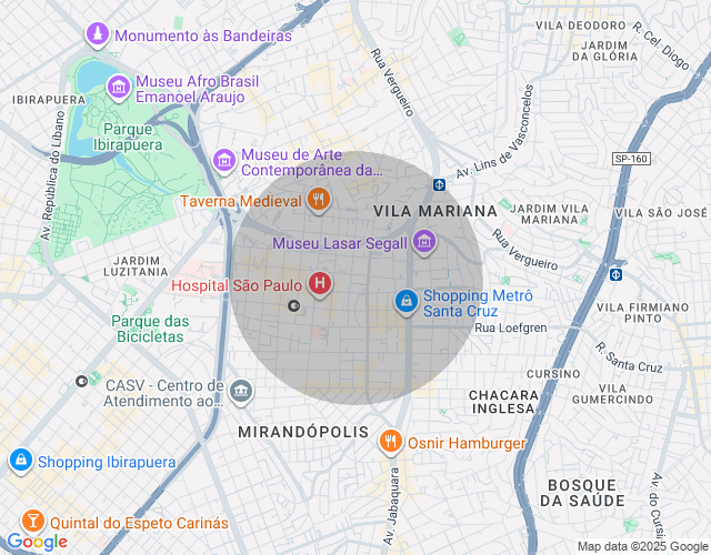 Imóvel no mapa