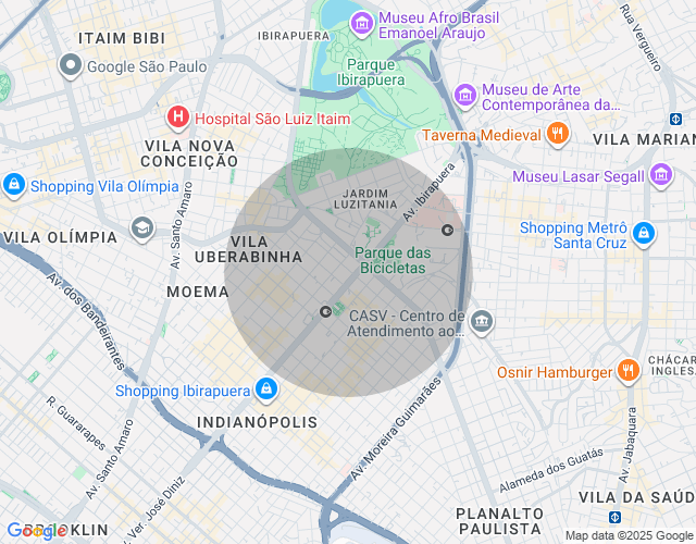Imóvel no mapa