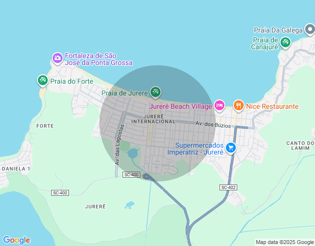 Imóvel no mapa