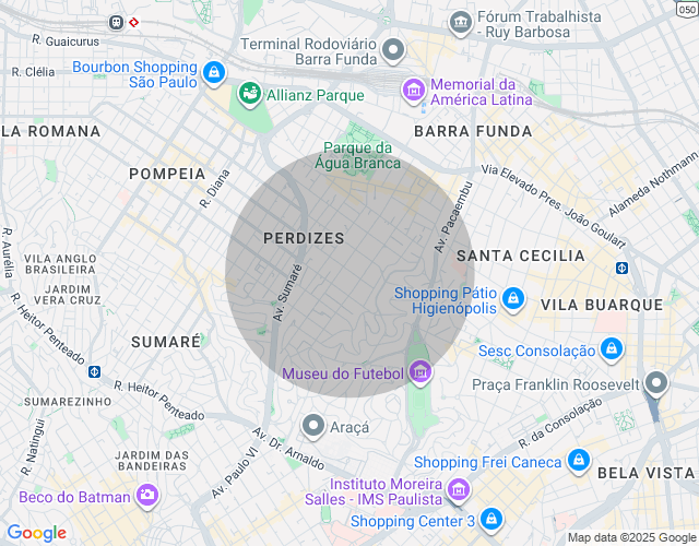 Imóvel no mapa