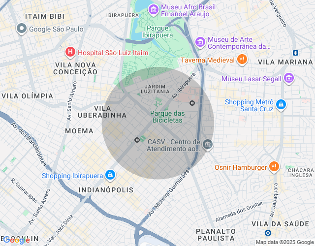 Imóvel no mapa