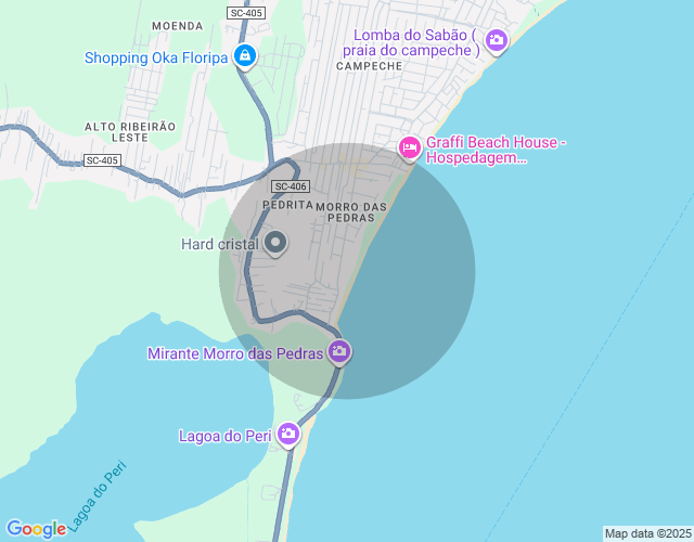 Imóvel no mapa