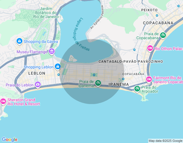 Imóvel no mapa