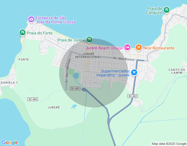 Imóvel no mapa