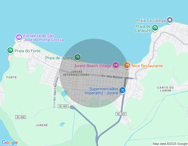 Imóvel no mapa