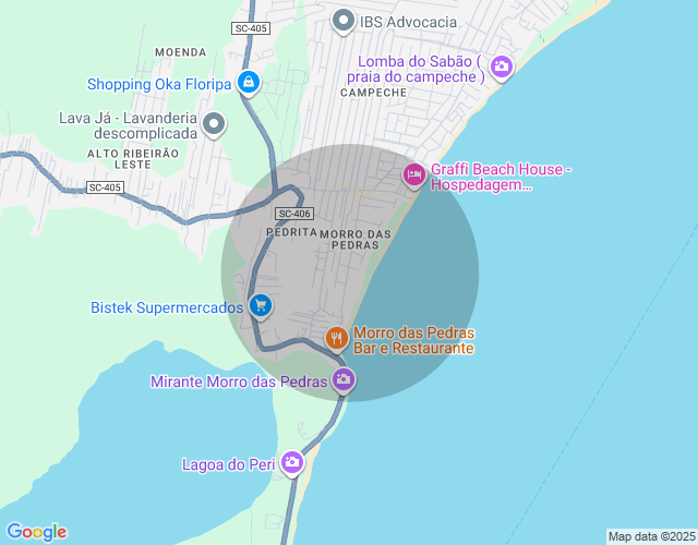 Imóvel no mapa