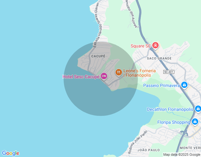 Imóvel no mapa