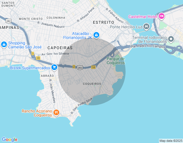 Imóvel no mapa