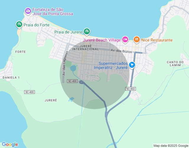 Imóvel no mapa