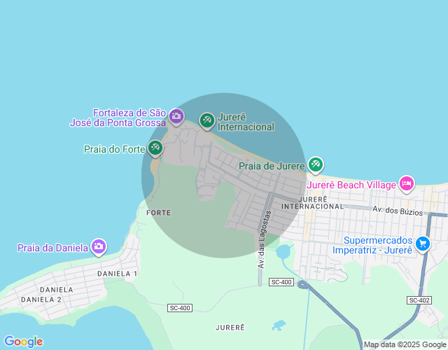 Imóvel no mapa