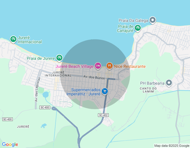 Imóvel no mapa