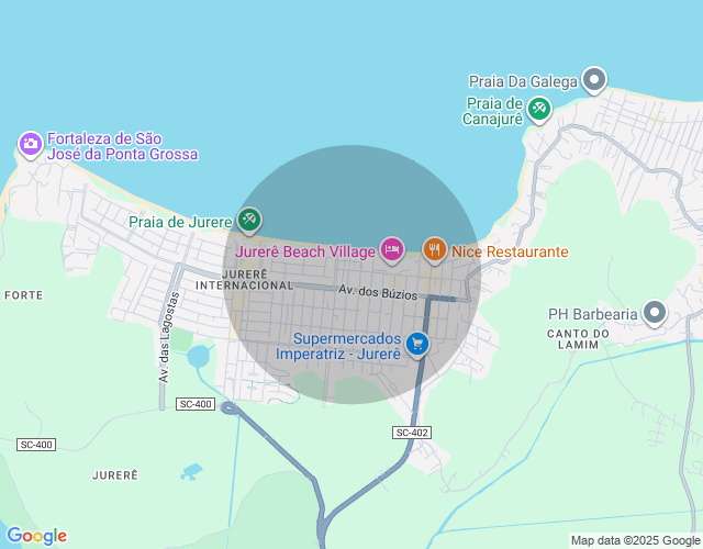 Imóvel no mapa
