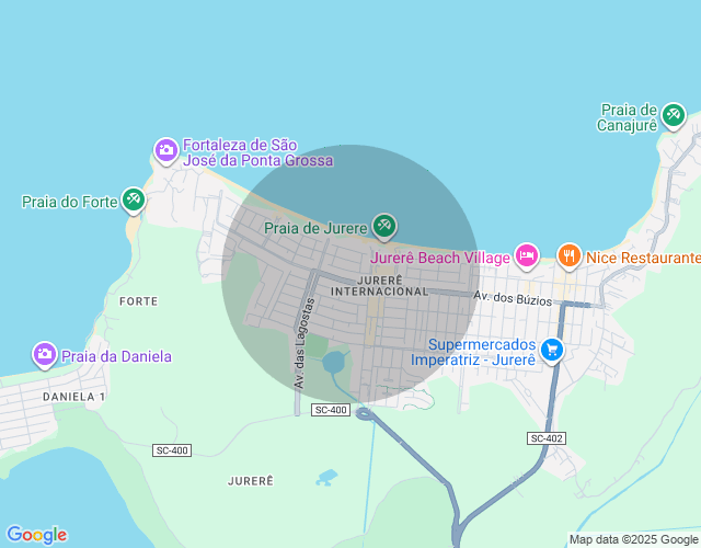 Imóvel no mapa