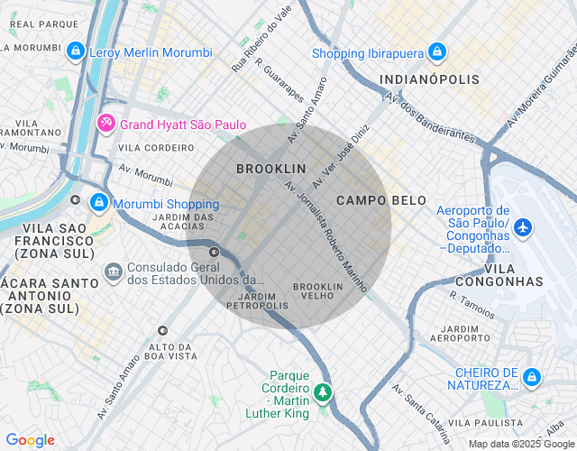 Imóvel no mapa