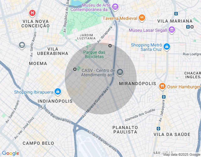 Imóvel no mapa