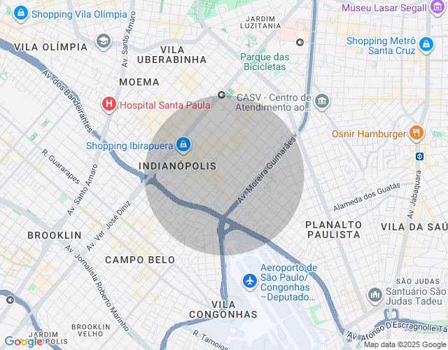 Imóvel no mapa