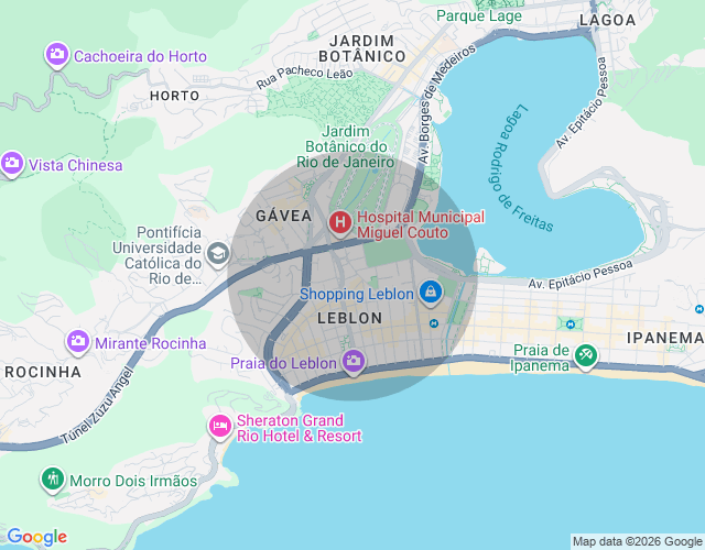 Imóvel no mapa
