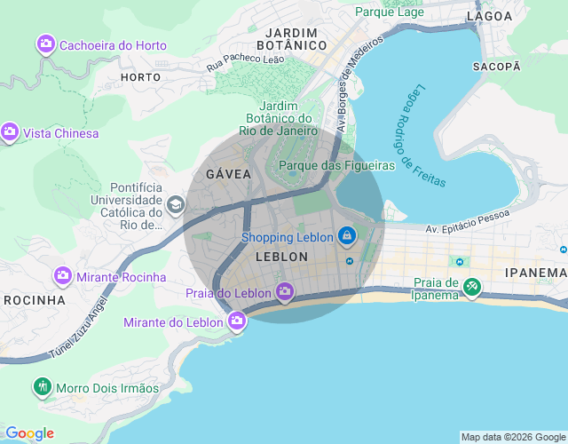 Imóvel no mapa