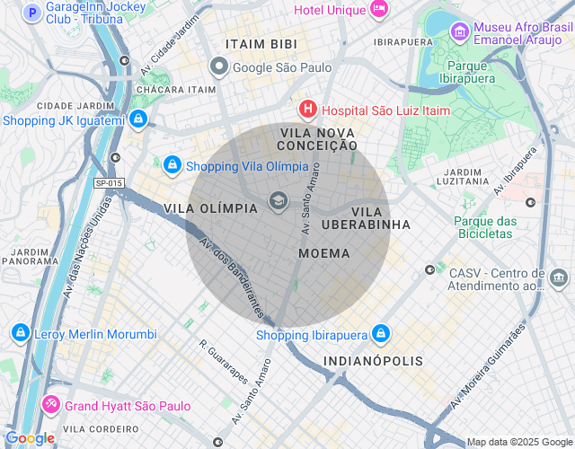 Imóvel no mapa