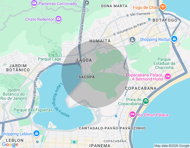 Imóvel no mapa