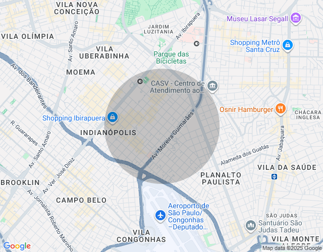Imóvel no mapa